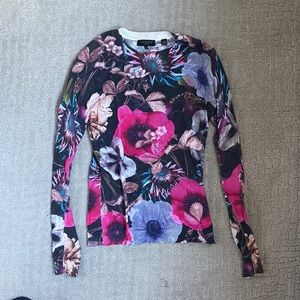 Ted baker floral sweater